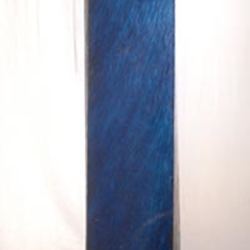"Blau", aus dem Zyklus "Farben und Formen"
Holz, gefasst und bemalt
Höhe : 1,70 m, 1993