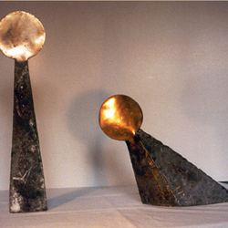 "Sonnenfänger",
Bronze, 1980