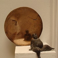 "Kleiner Buddha", Bronze